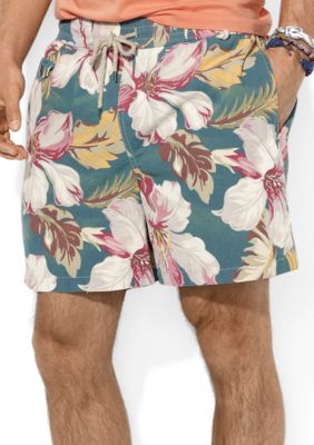 Polo Ralph Lauren Traveler Hibiscus-Print Swim Short