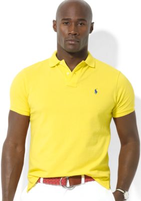 Polo Ralph Lauren Big & Tall Classic-Fit Short-Sleeved Cotton Mesh Polo
