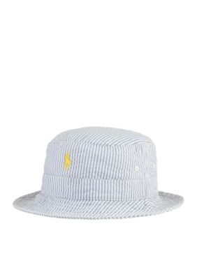 Polo Ralph Lauren Seersucker Beachside Bucket Hat
