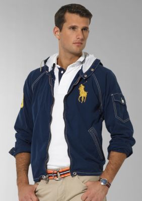 Polo Ralph Lauren Waimea Cotton-Nylon Hoodie Jacket