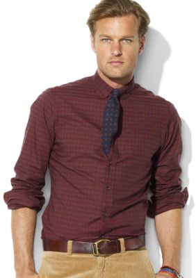 Polo Ralph Lauren Custom-Fit Cotton Twill Sport Shirt