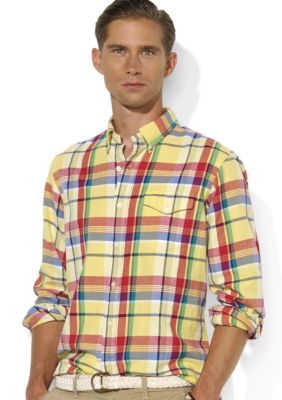 Polo Ralph Lauren Custom-Fit Plaid Bleecker Shirt