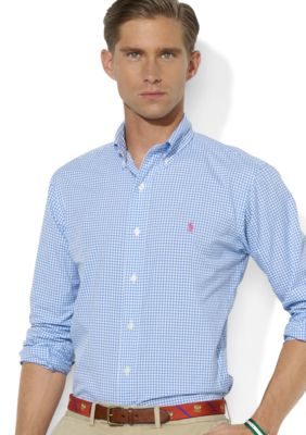 Polo Ralph Lauren Classic-Fit Checked Poplin Shirt
