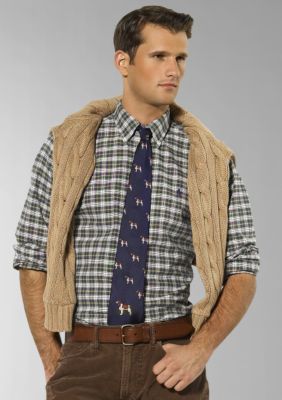 Polo Ralph Lauren Classic-Fit Tartan Oxford