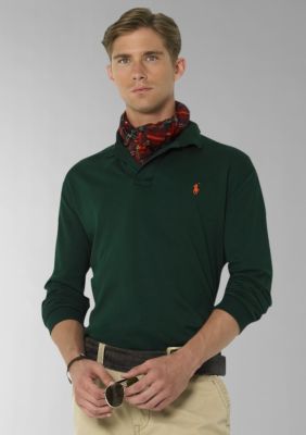 Polo Ralph Lauren Long Sleeve Classic-Fit Interlock Polo