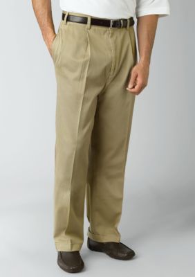 Nautica Big & Tall Deck Twill  Pleated Pant