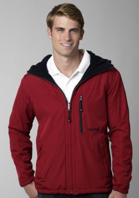 Nautica Hooded Reversible Bomber Jacket