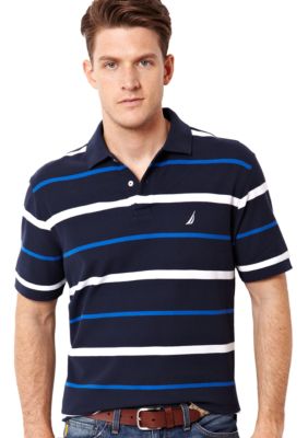 Nautica Anchor Stripe Performance Deck Shirt