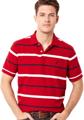 Nautica Anchor Stripe Performance Deck Shirt