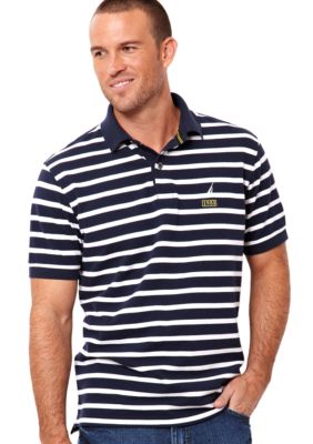 Nautica Nautical Striped Polo Shirt