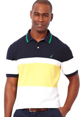 Nautica Pieced Polo Knit