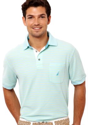 Nautica Mini Stripe Polo Knit
