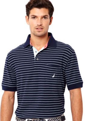Nautica Mini Stripe Polo Knit