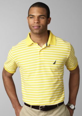 Nautica True Performance Deck Stripe  Pique Knit
