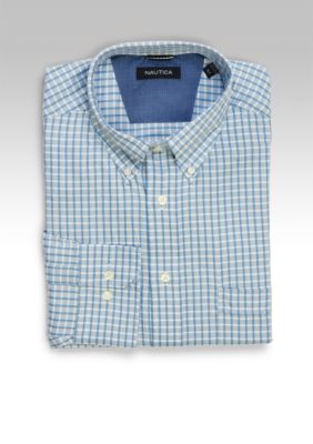 Nautica Big & Tall Gingham Check Woven