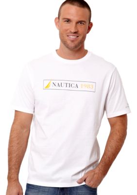 Nautica Big & Tall 30th Anniversary Anchor Graphic Tee
