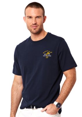 Nautica Big & Tall Boat Hull Diagram Tee