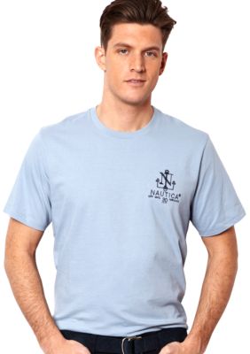 Nautica Big & Tall Anchor Logo Tee