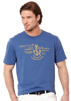Nautica Big & Tall Atlantic Shoreman Tee