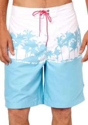 Nautica Horizon Palm Tree Board Shorts