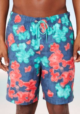 Nautica Tie-Dye Floral Trunk
