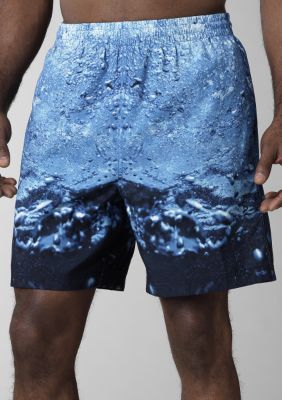 Nautica Under Water Print Swim Trunk