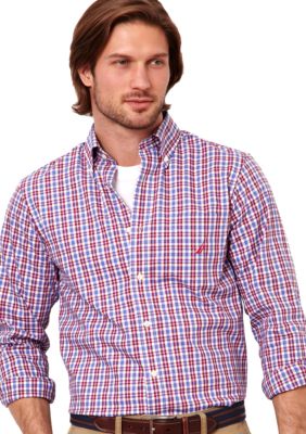 Nautica Multi Small Plaid Shirt