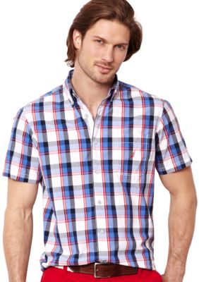 Nautica Medium Plaid Shirt