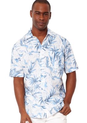 Nautica Palm Print Shirt