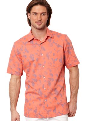 Nautica Seashell Linen Shirt