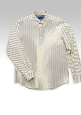 Nautica Rail Stripe Woven Sport Shirt