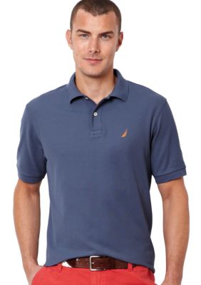 Nautica Big & Tall Solid Deck Shirt