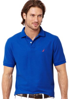 Nautica Big & Tall Solid Deck Shirt