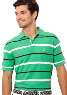 Nautica Big & Tall Stripe Deck Polo