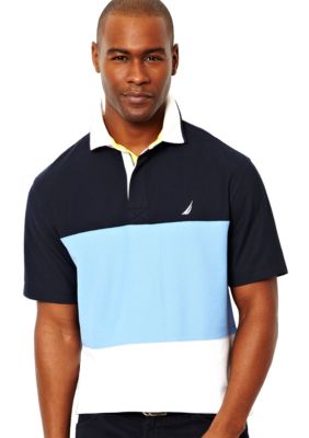 Nautica Big & Tall Pieced Polo