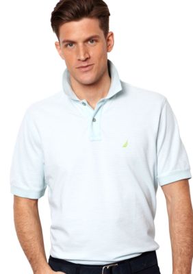 Nautica Big & Tall Fine Stripe Polo