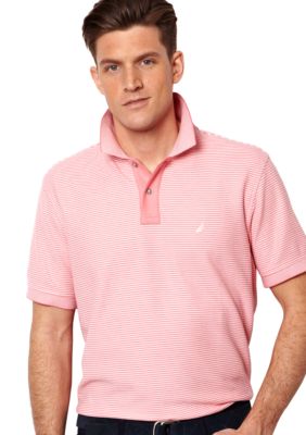 Nautica Big & Tall Fine Stripe Polo