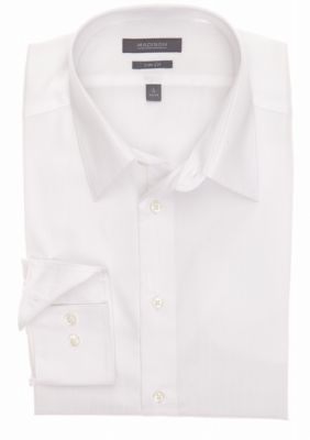 Madison Slim Fit Solid Dress Shirt