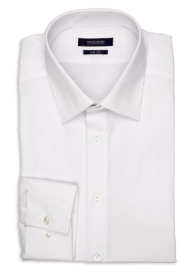 Madison Slim Fit Solid Dress Shirt