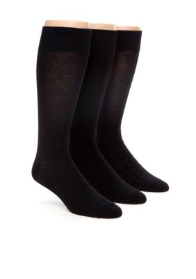 Nautica Classic Crew Bamboo Socks - 3-Pack