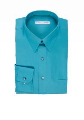 Geoffrey Beene Sateen Wrinkle Free Dress Shirt