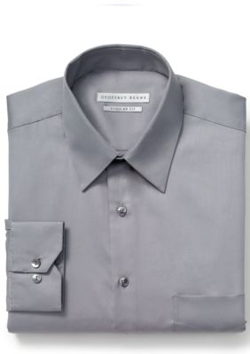 Geoffrey Beene Sateen Wrinkle Free Dress Shirt