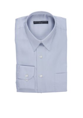Geoffrey Beene Fitted Sateen Wrinkle Free Dress Shirt