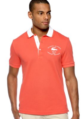 Lacoste Embroidered Croc Polo