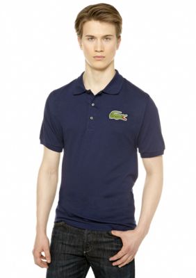 Lacoste Big & Tall Oversized Croc Pique Polo
