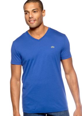 Lacoste&trade; Pima Jersey V-Neck Tee
