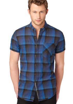Calvin Klein Jeans Plaid Woven Shirt