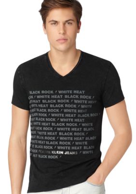 Calvin Klein Jeans Black Rock White Heat Tee