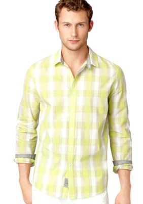Calvin Klein Jeans Plaid Woven Shirt
