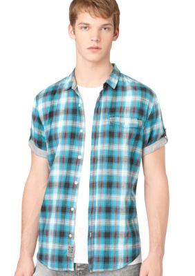 Calvin Klein Jeans Plaid Woven Shirt
